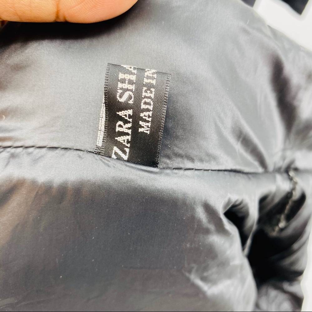 Zara Mickey Ears Hood Puffer Coat - Picture 6 of 7